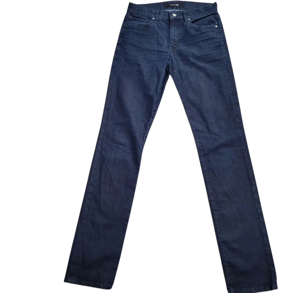 JOE'S JEANS The Brixton Straight & Narrow Blue Dark Wash Jeans Size 29 Inseam 35
